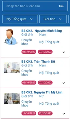 Đăng ký khám - BV ND GIA ĐỊNH android App screenshot 2